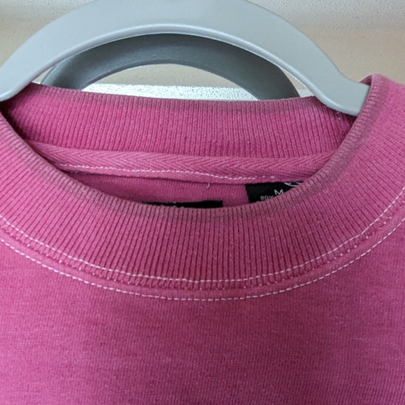 Crew Neck Forest Embroidery Pink Tie Dye - Picture 6 of 11